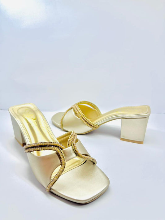 Step into elegance with block heels ✨